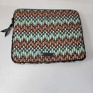 Vera Bradley Tablet Sleeve Case Pouch Bag Sierra Stream Quilted Ikat School Work